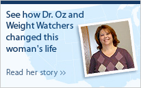 See how Dr. Oz and Weight Watchers changed this woman's life