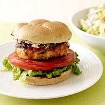 Image of Blue Cheese Chicken Burgers