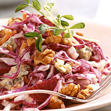 Photo of Nutty cabbage salad with beets and blue cheese by WW