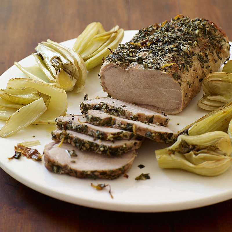 Photo of Greek-style Pork Loin with Fennel, Lemon and Herbs by WW