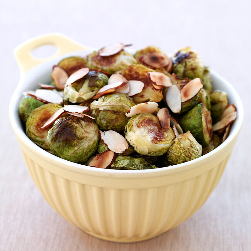 Roasted Brussels Sprouts With Toasted Almonds Recipes Ww Usa,Polish Potato Pancakes With Goulash