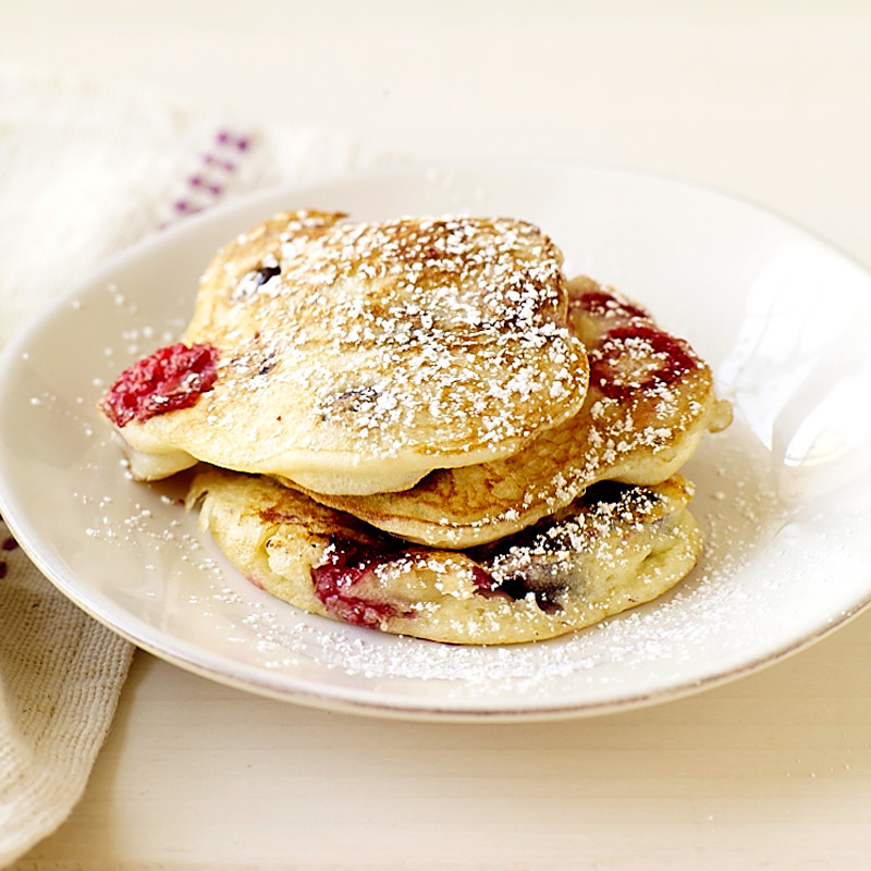 Photo of Mixed berry pancakes by WW