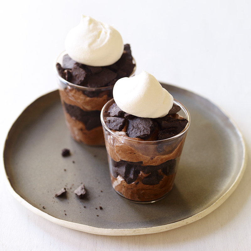 Photo of Chocolate-espresso mousse shots by WW