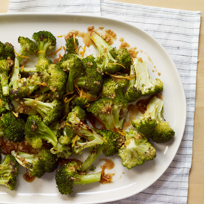 Photo of Citrus and ginger roasted broccoli by WW