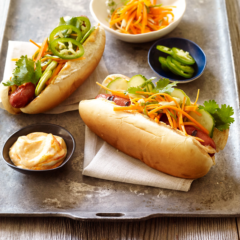 Photo of Spicy Banh Mi-Style Hot Dogs by WW