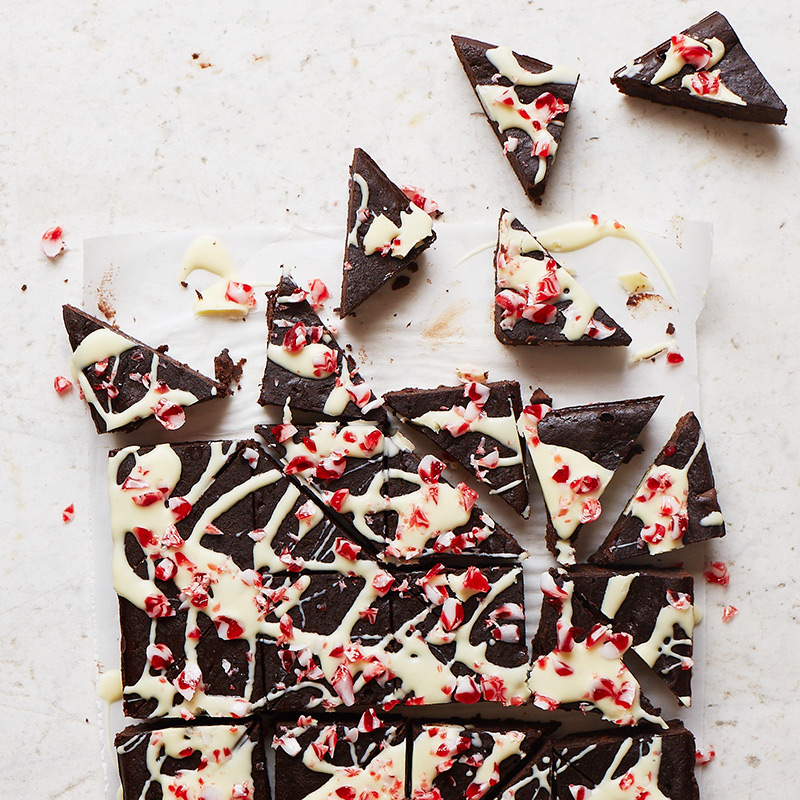 Photo of Chocolaty candy cane triangles by WW