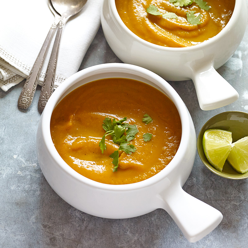 Photo of Coconut-curry pumpkin bisque by WW