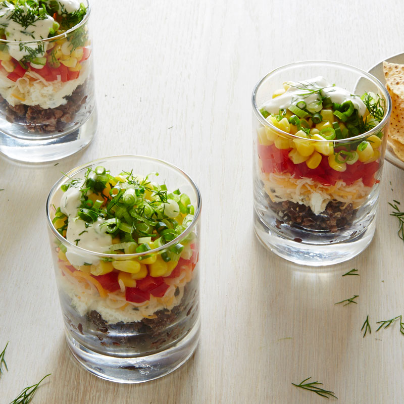 Photo of Mini Ranch 7-layer dips by WW