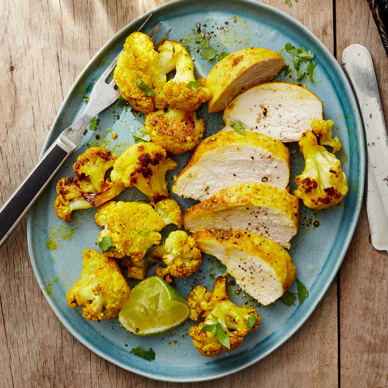 Photo of Roasted chicken breast with spiced cauliflower by WW