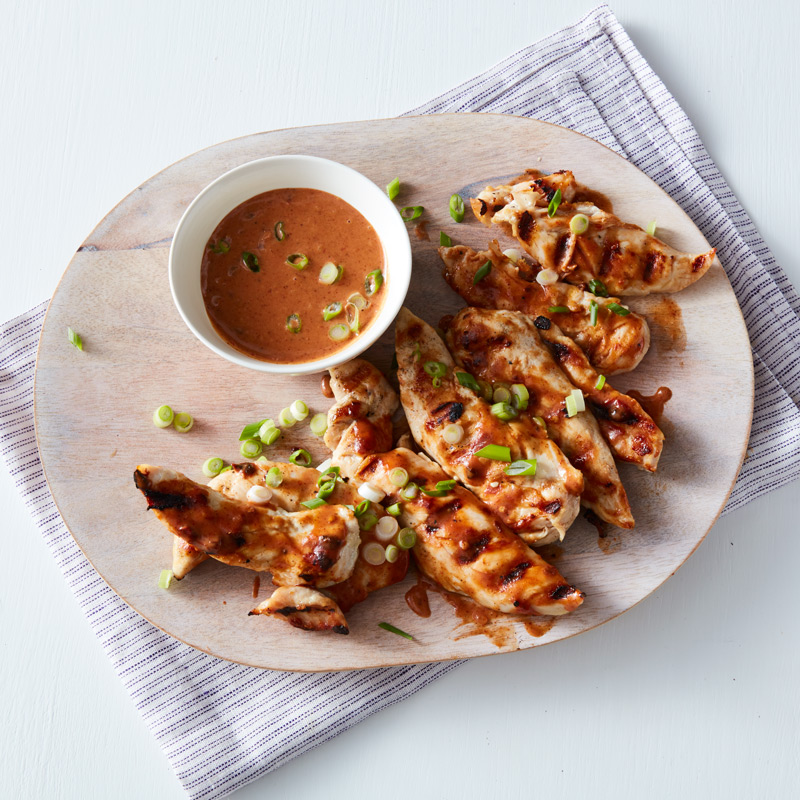 Photo of Peanut chipotle BBQ chicken tenders by WW