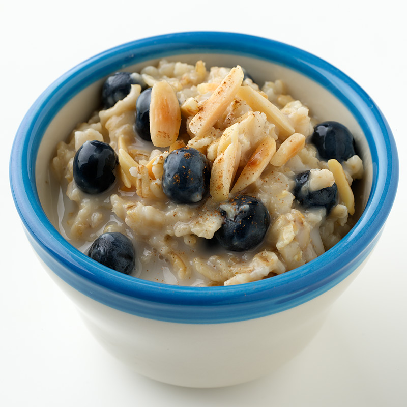 Photo of Blueberry-almond oatmeal by WW