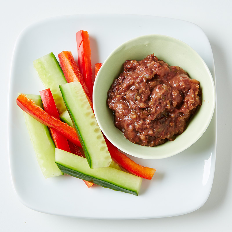 Photo of Black Bean Dip with Crudités by WW