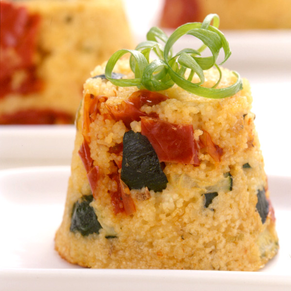 Couscous Vegetable Timbales
