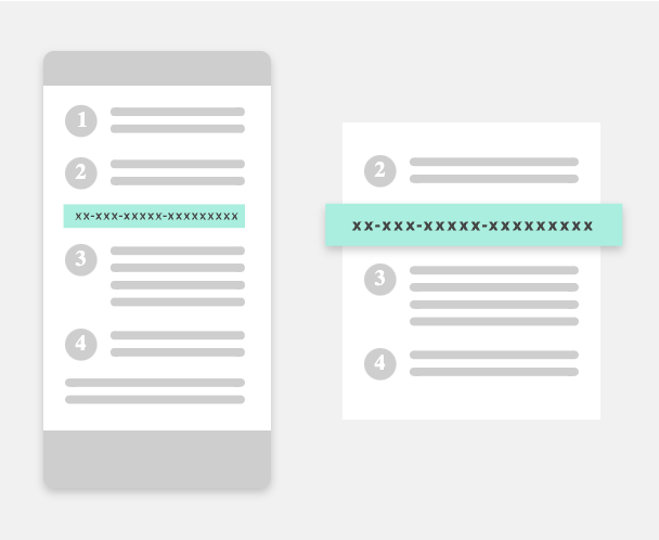 access code location