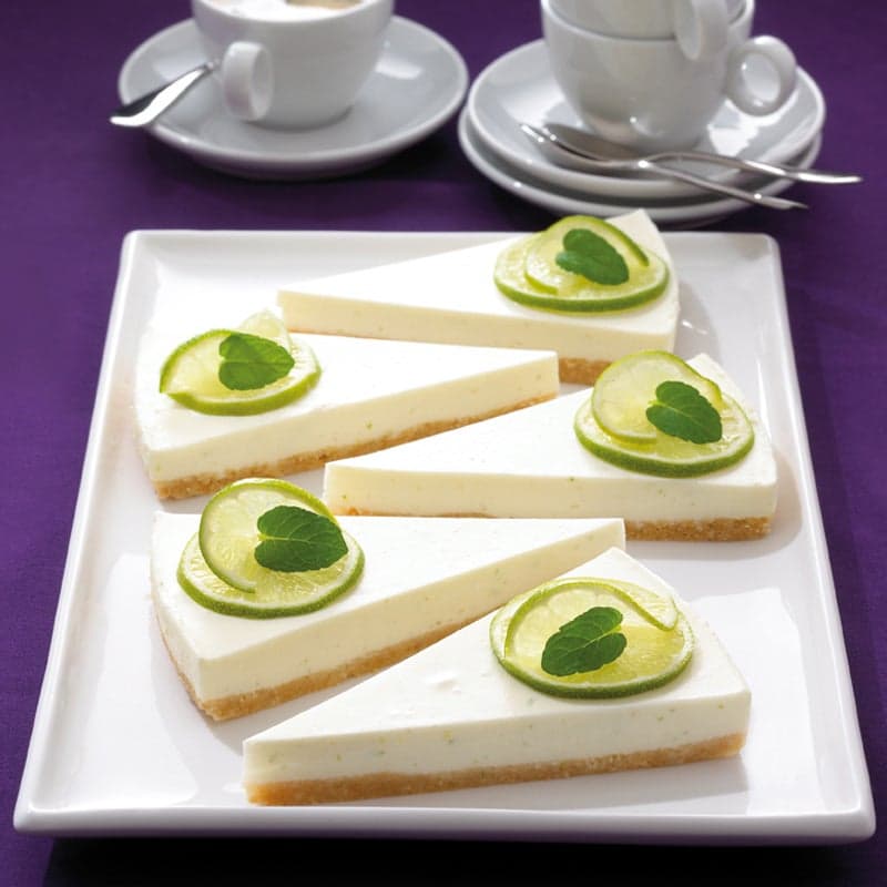 Erfrischende Limettentarte