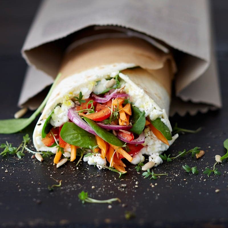 Kerniger Veggie-Wrap