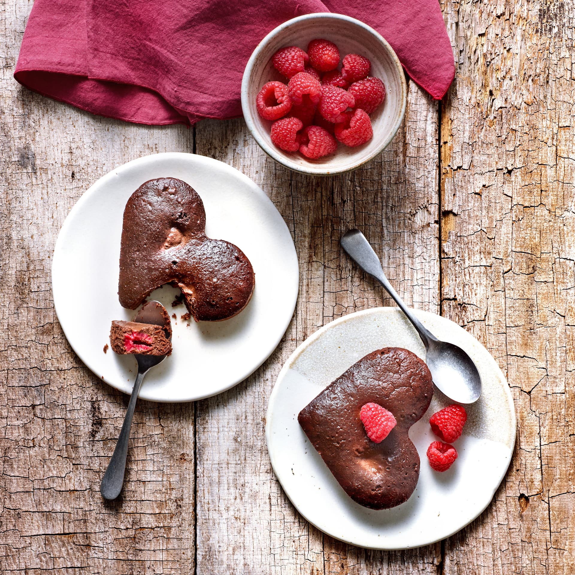Brownies de la Saint-Valentin
