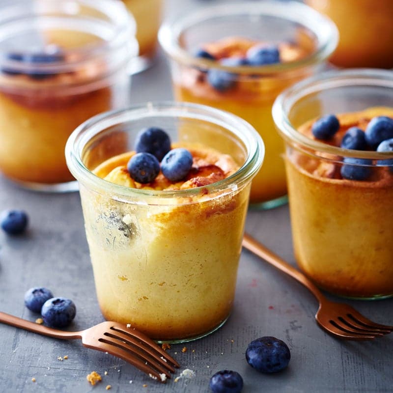 Klassischer Käsekuchen im Glas