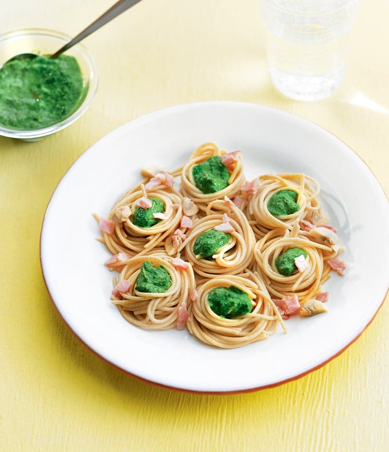 Carbonara d'épinards