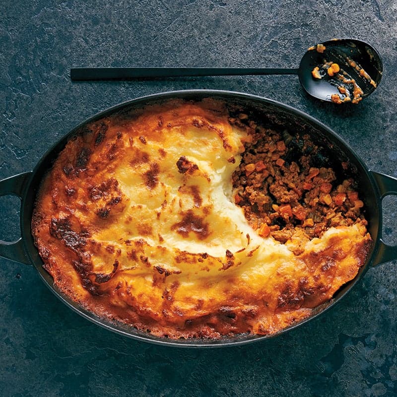 Shepherd's pie with ground turkey