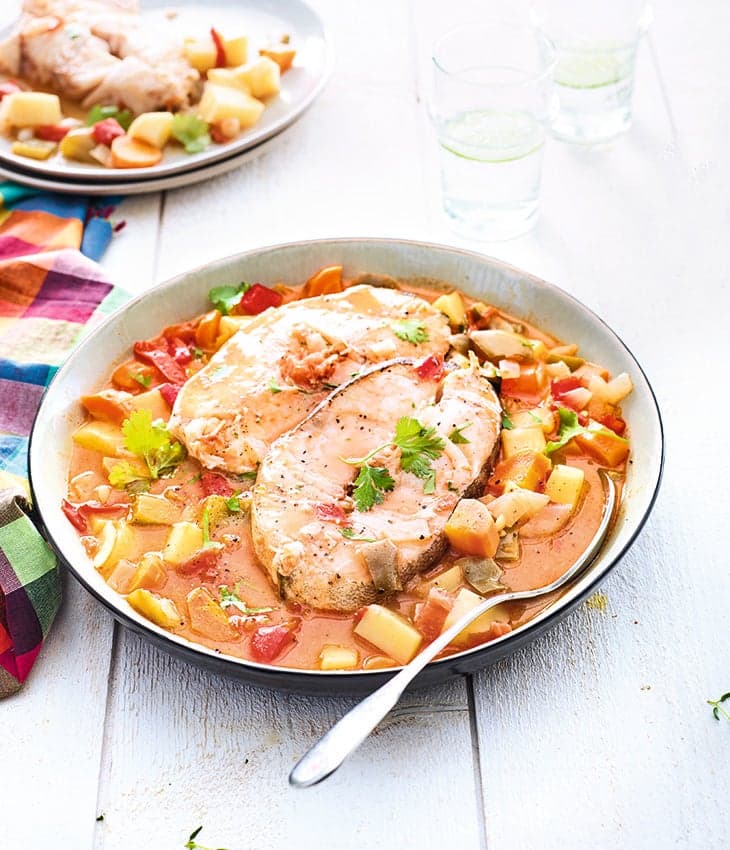 Caldillo de cabillaud chilien