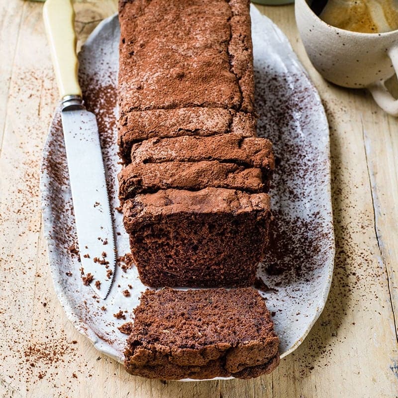 Chocolate zucchini loaf