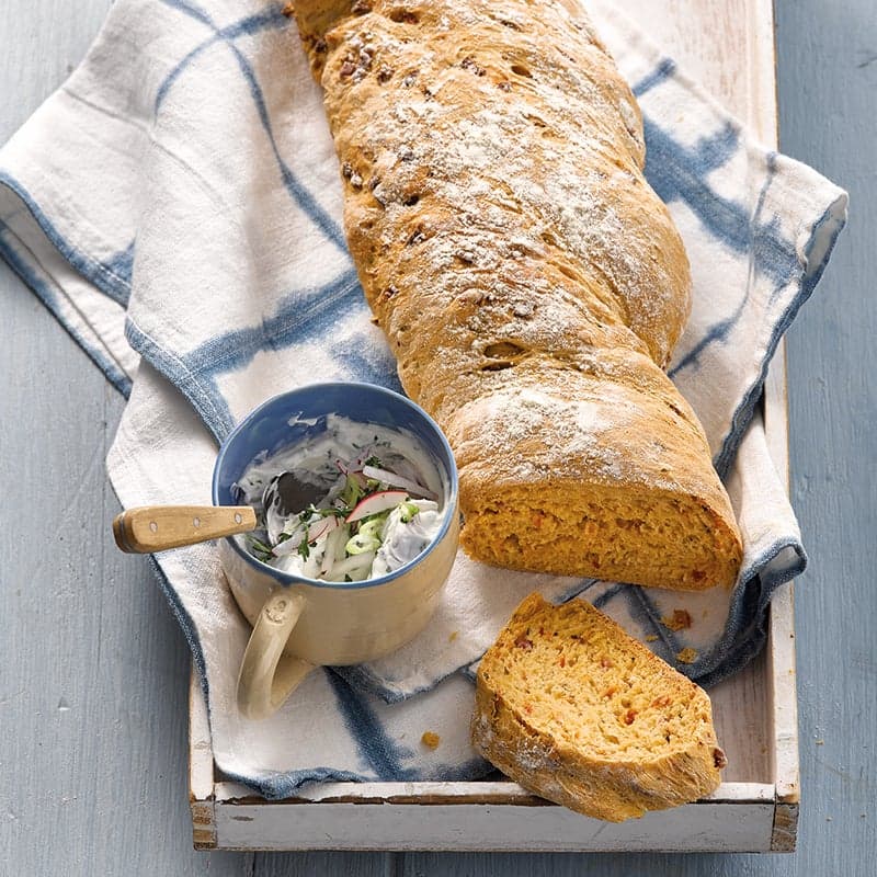 Schinken-Zwirbel-Brot