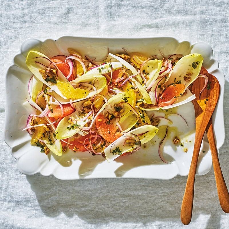 Endive-Citrus Salad with Walnuts
