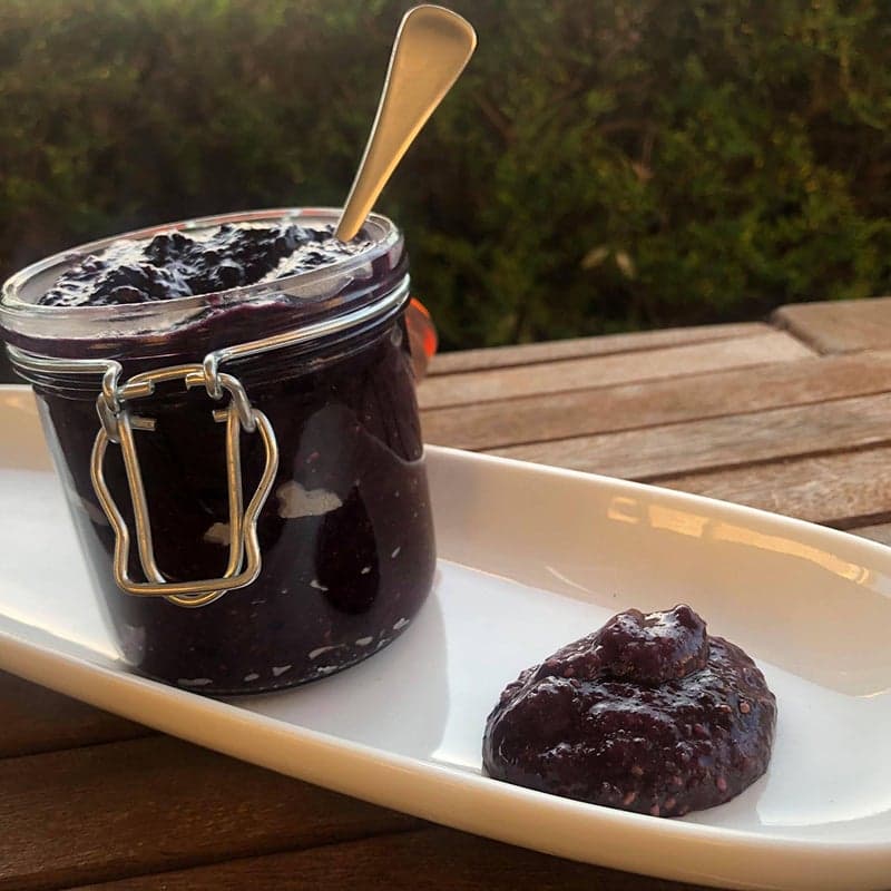 Sarah's blueberry jam