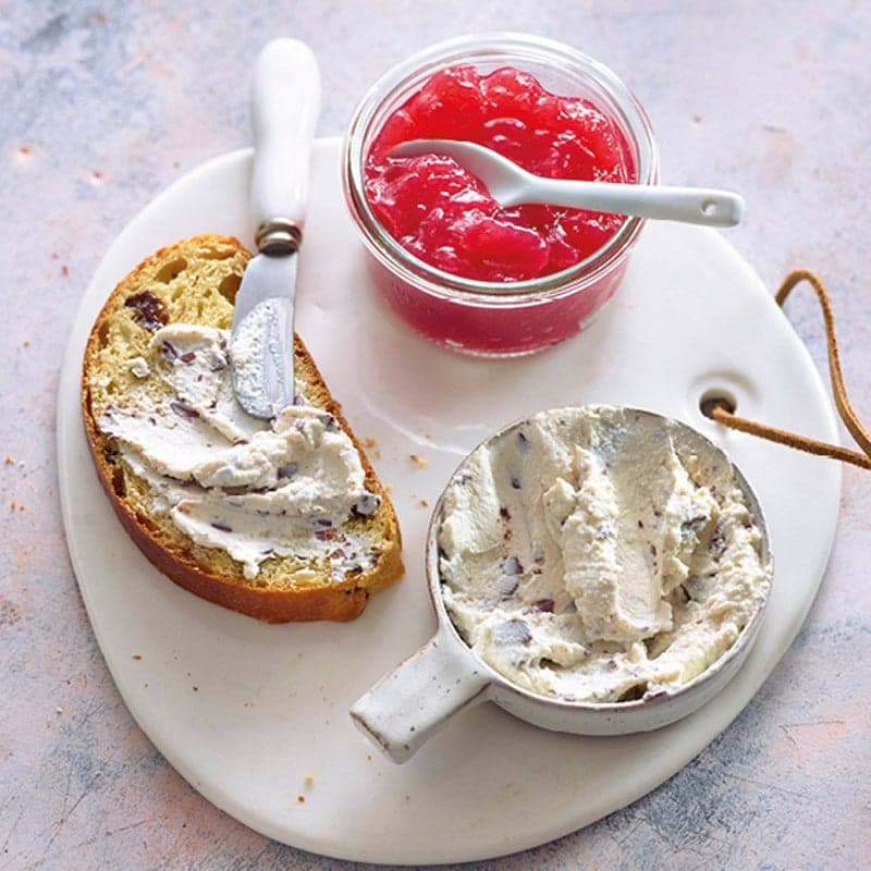 Stracciatella-Aufstrich