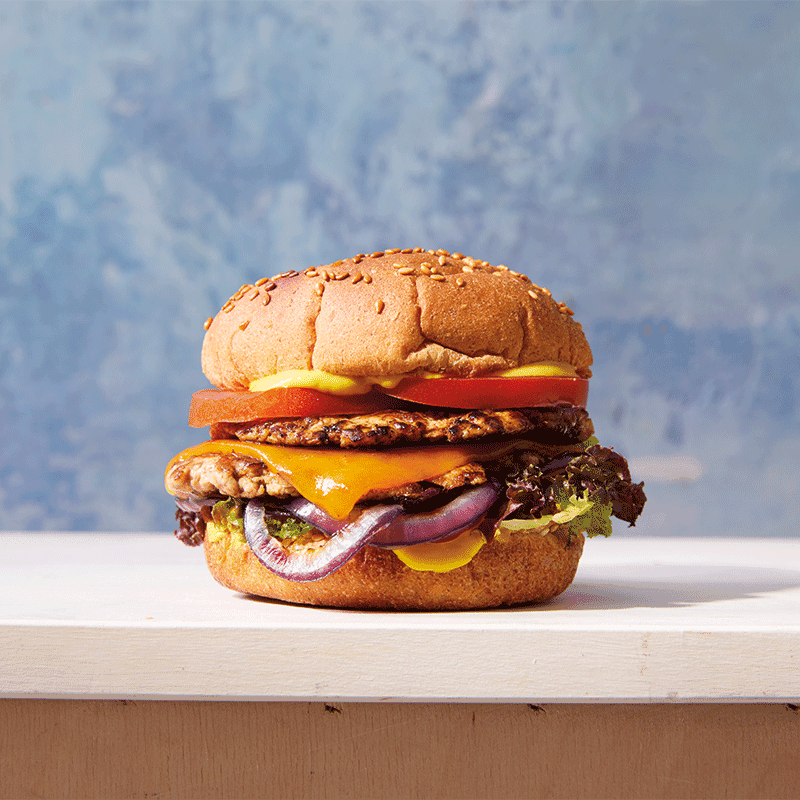 Turkey smash burgers