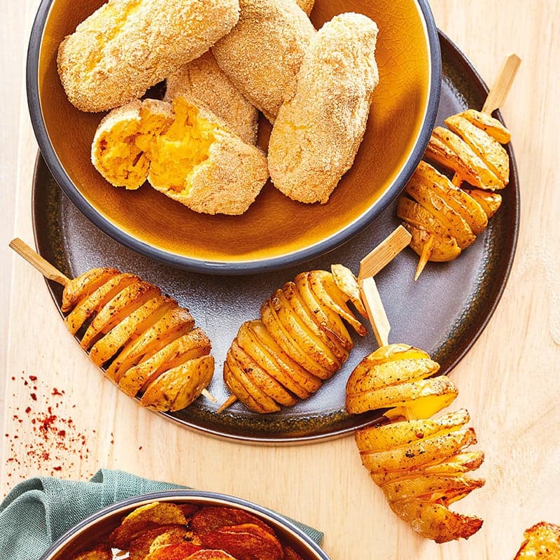 Spiralkartoffelspieße