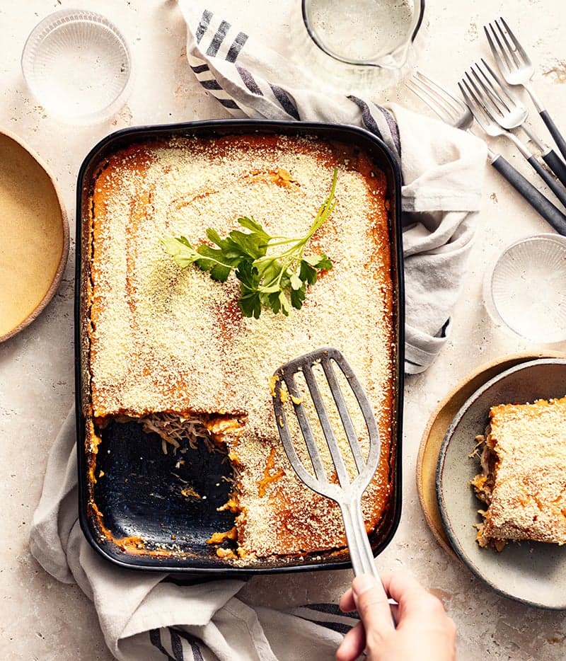 Parmentier de dinde à la patate douce